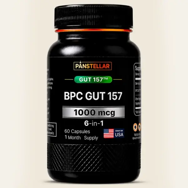Gut 157 | Pentadecapeptide Arginate Complex + Probiotic Blend | 60 Capsules
