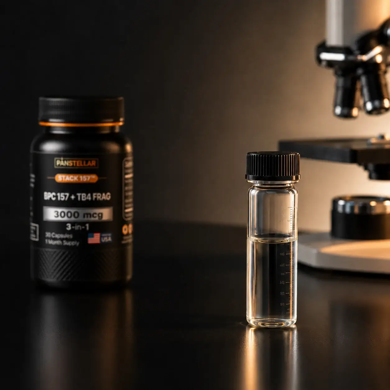 Two practitioners collaborating on laboratory research and formulation review